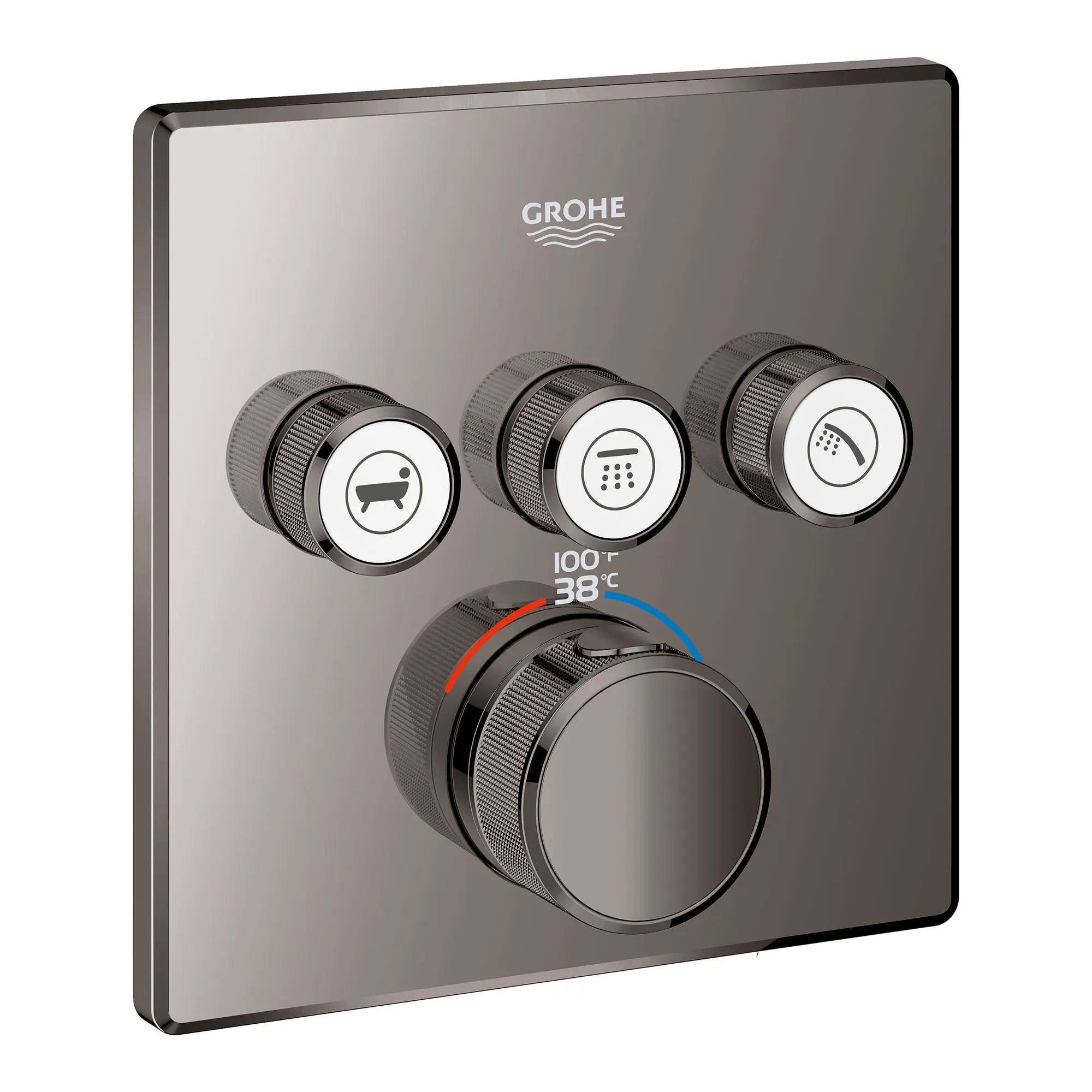 Triple Function Thermostatic Valve Trim // HARD GRAPHITE // 154074_29142A00_0_CDNwebp.webp