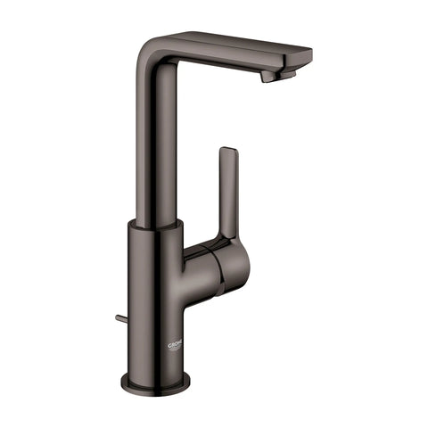 Single Hole Single-Handle L-Size Bathroom Faucet, 1.2 GPM (4.5 L/min) - Hard Graphite