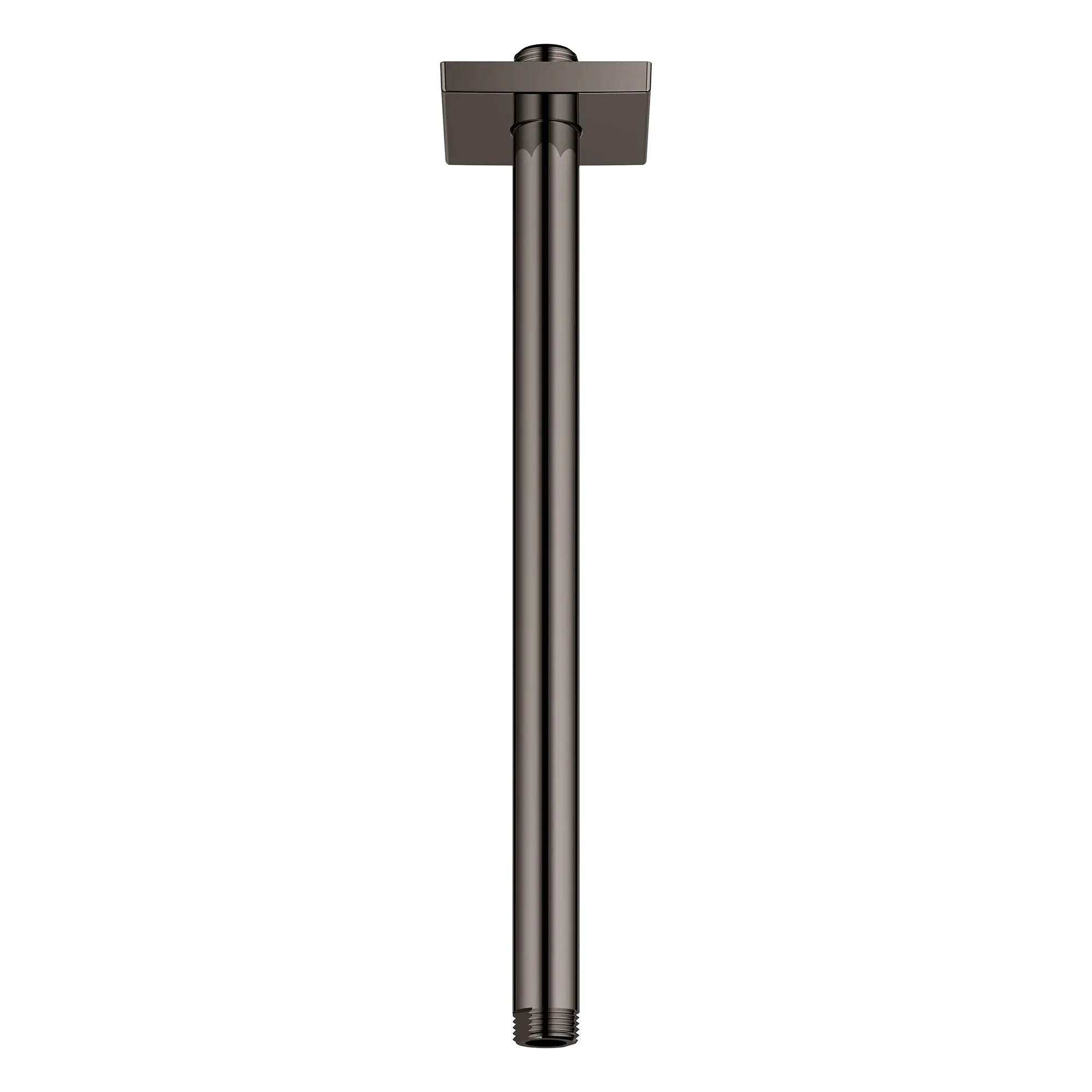 12" Ceiling Shower Arm With Square Flange // HARD GRAPHITE // 154119_27487A00_0_CDNwebp.webp