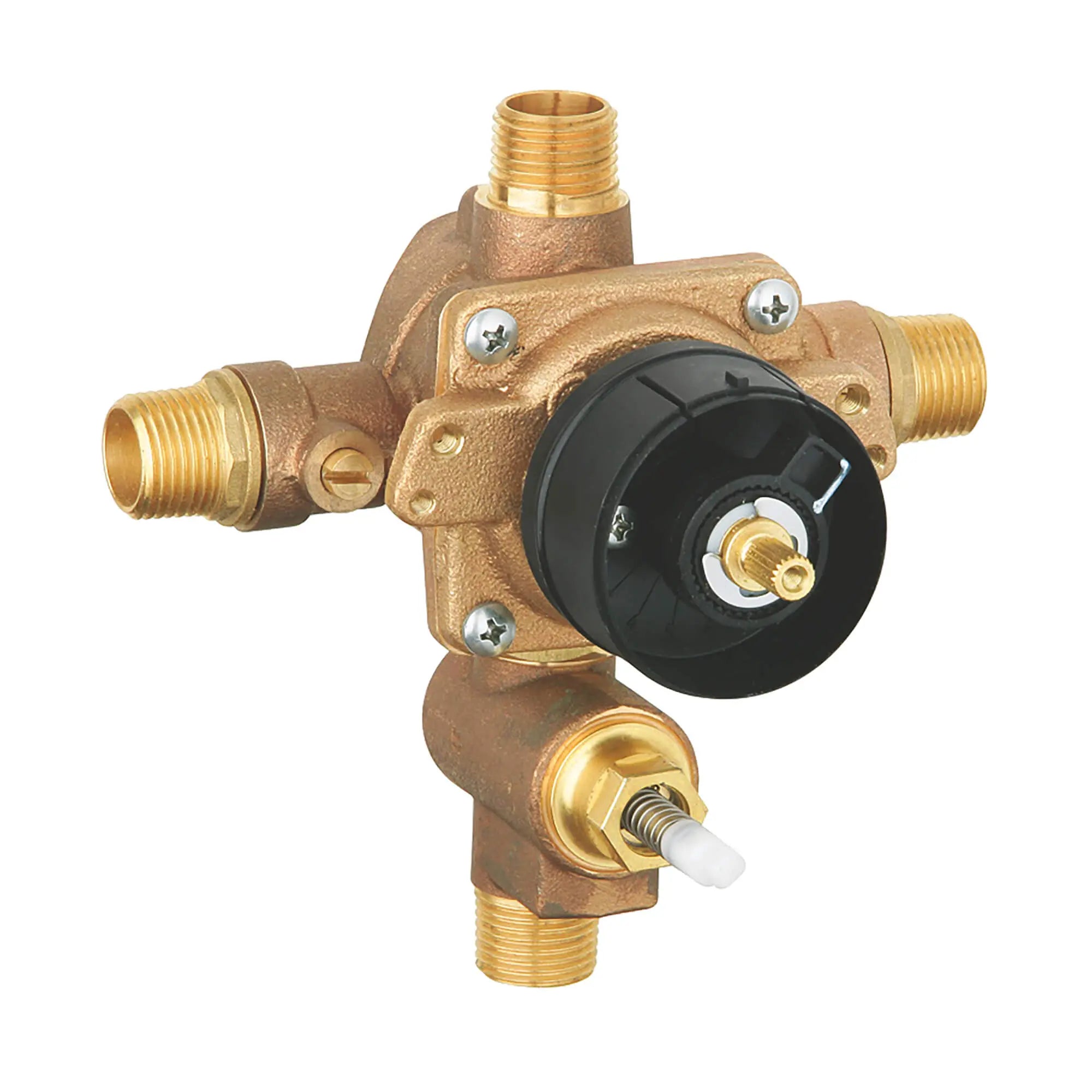 Pressure Balance Rough-In Valve with Built-in Diverter // NO FINISH // 15411_35016000-grohsafe-pressure-balance-rough-in-valve-with-built-in-mechanical-diverter_0_CDNwebp.webp