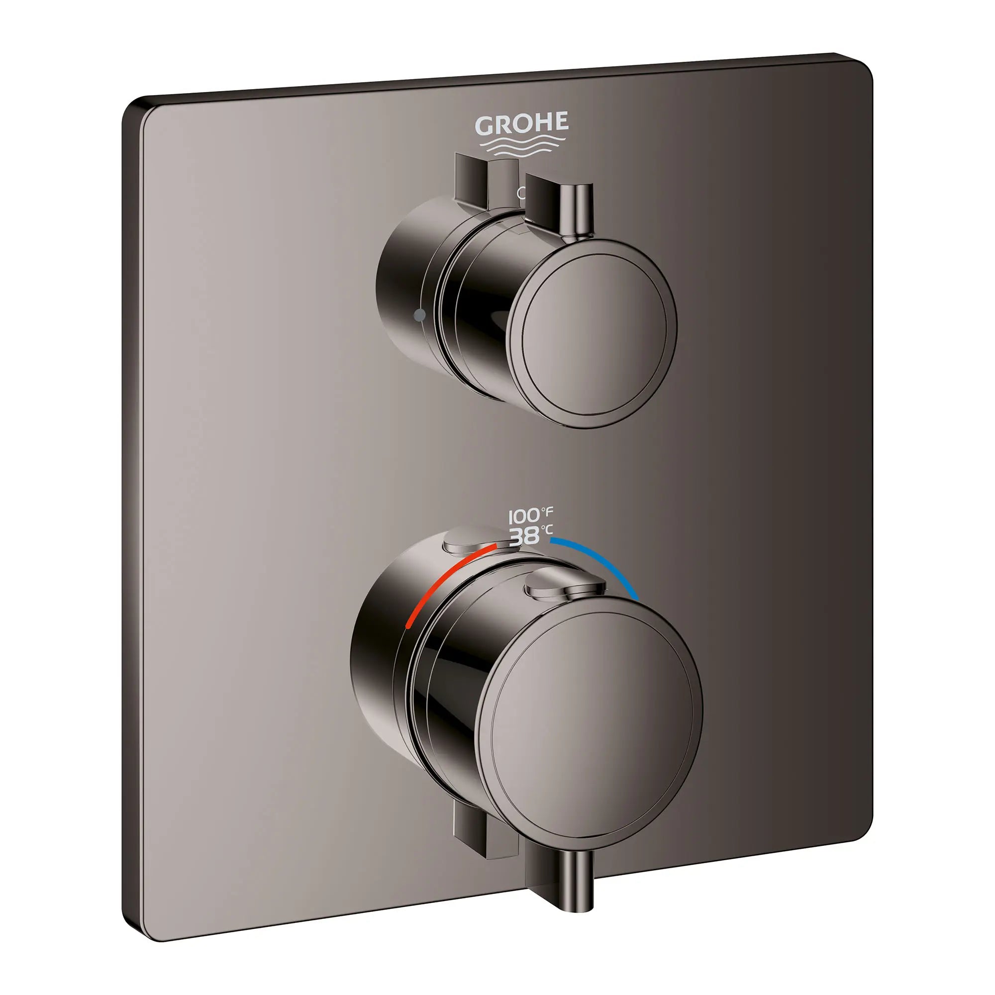 Single Function 2-Handle Thermostatic Valve Trim // HARD GRAPHITE // 154120_24110A00_0_CDNwebp.webp