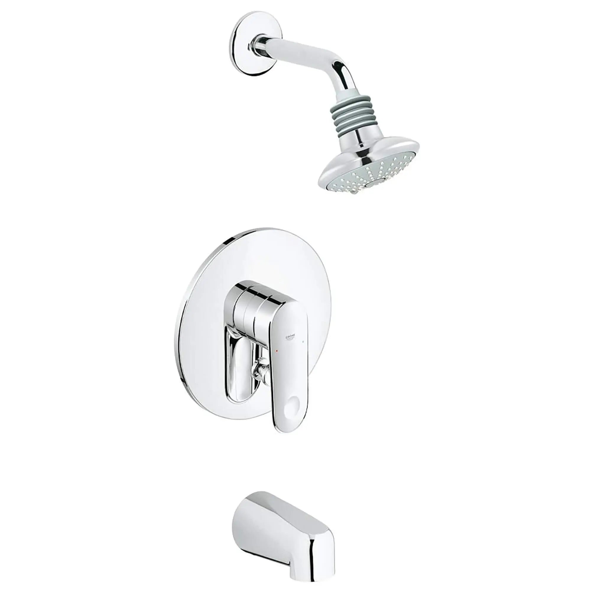 Pressure Balance Valve Trimset Bath // GROHE STARLIGHT CHROME // 15414_35018002-Europlus-Pressure_Balance_Valve_Bathtub_Shower_Combo_Faucet_0_CDNwebp.webp