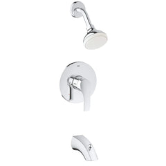 [3501220A] Pressure Balance Valve Tub/Shower Combo - GROHE StarLight Chrome