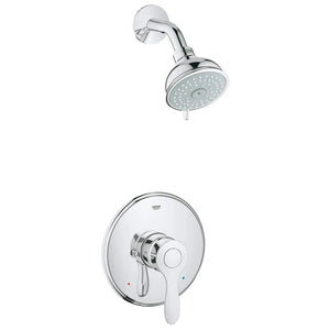 [35039000] Single-Handle 4-Spray Shower Faucet Trim Kit - GROHE StarLight Chrome