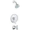 [35040000] Pressure Balance Valve Tub/Shower Combo - GROHE StarLight Chrome
