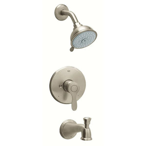 [35040EN0] Pressure Balance Valve Tub/Shower Combo - GROHE StarLight Chrome