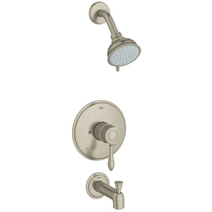 [35047EN0] Pressure Balance Valve Tub/Shower Combo - GROHE StarLight Chrome