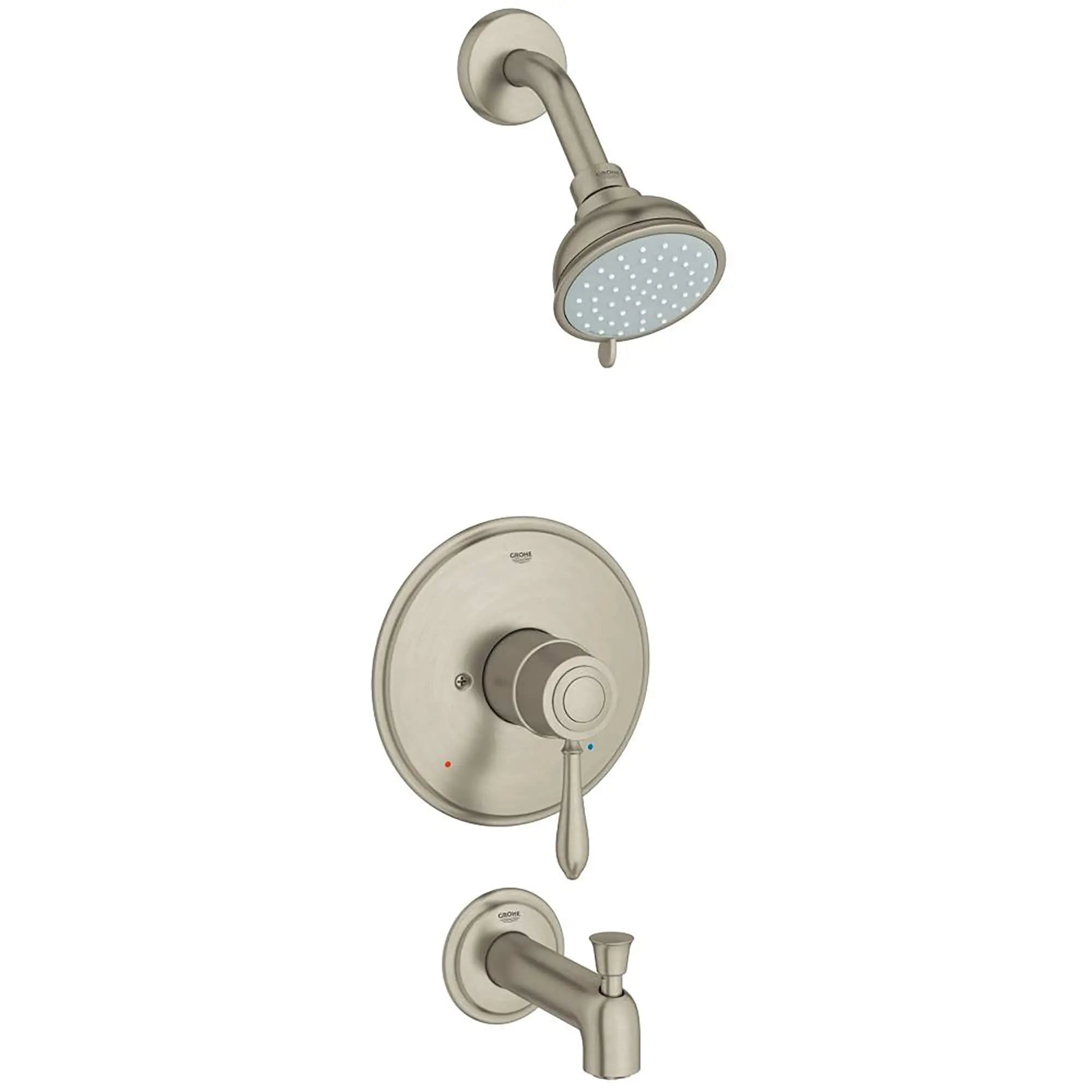 Pressure Balance Valve Tub/Shower Combo // BRUSHED NICKEL INFINITYFINISH // 15445_35047EN0-Fairborn-Shower_Tub_Combination_0_CDNwebp.webp
