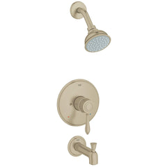 [35047EN1] Pressure Balance Valve Tub/Shower Combo - Brushed Nickel InfinityFinish