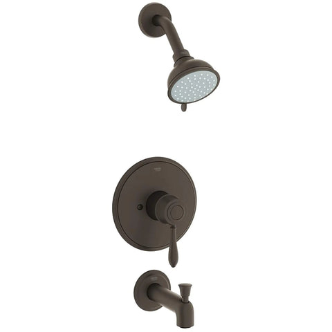 Pressure Balance Valve Tub/Shower Combo - Oil Rubbed Bronze