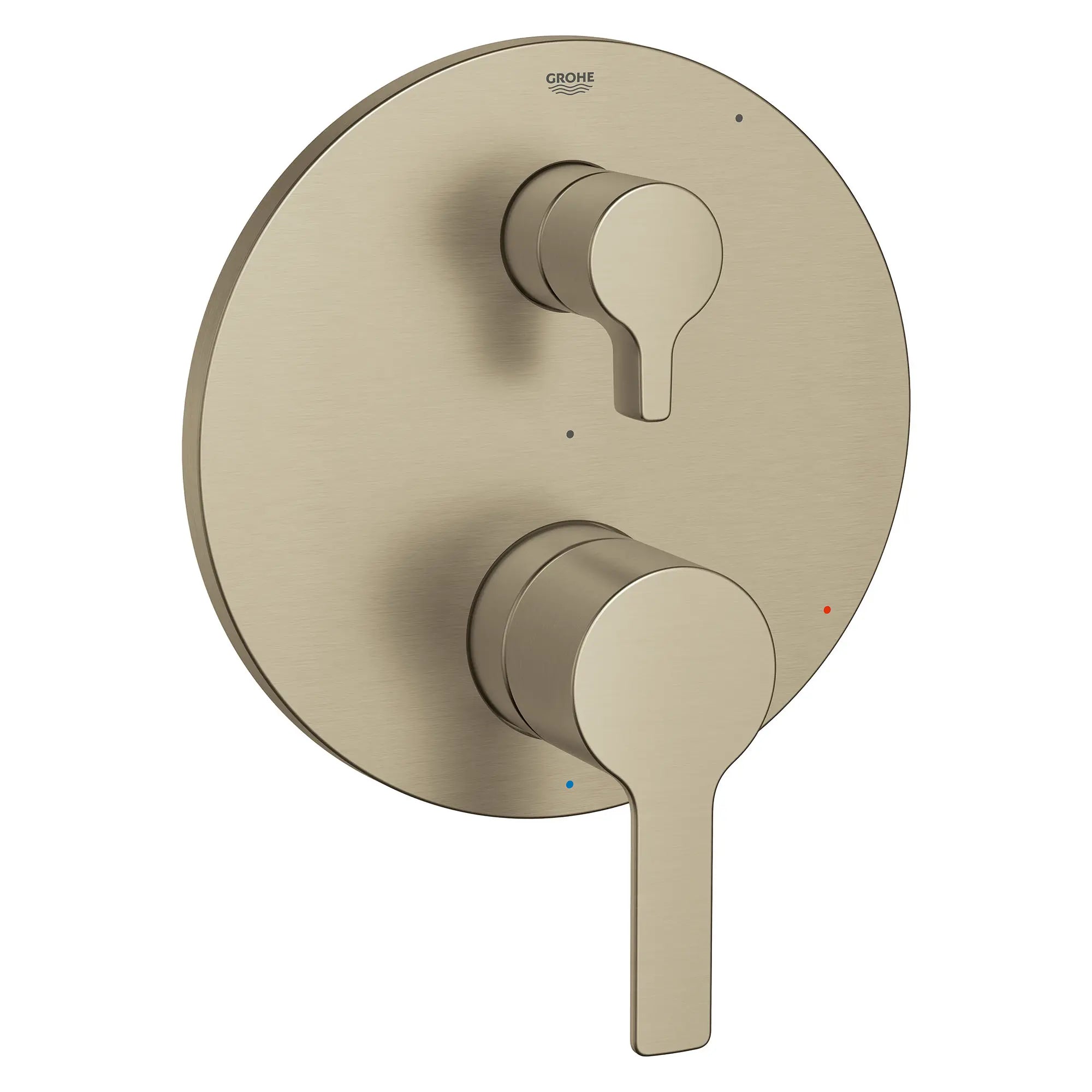 LINEARE PRESSURE BALANCE VALVE TRIM WITH 2-WAY DIVERTER WITH CARTRIDGE // BRUSHED NICKEL INFINITYFINISH // 154530_29421EN0_0_CDNwebp.webp