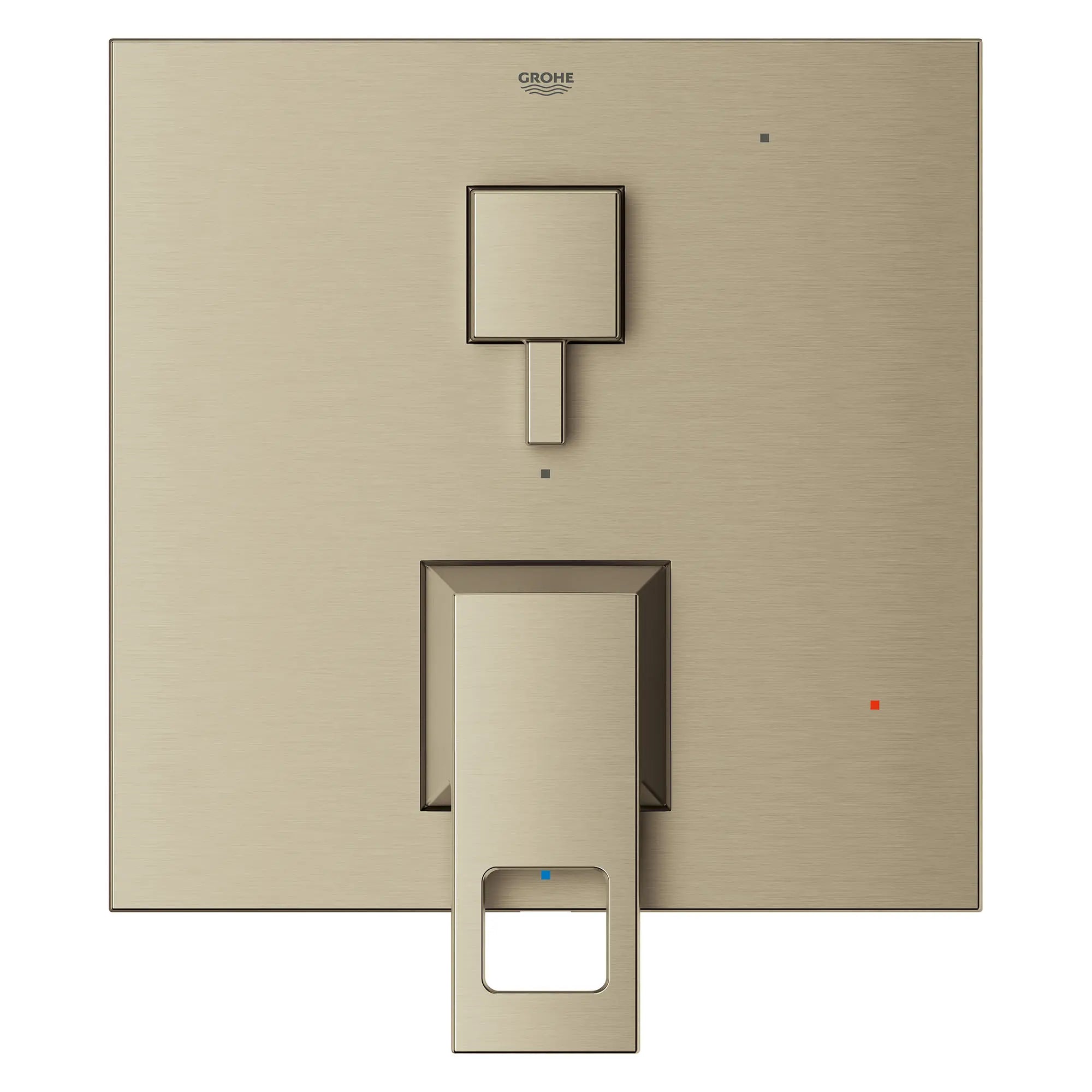 EUROCUBE PRESSURE BALANCE VALVE TRIM WITH 2-WAY DIVERTER WITH CARTRIDGE // BRUSHED NICKEL INFINITYFINISH // 154533_29422EN0_1_0_CDNwebp.webp