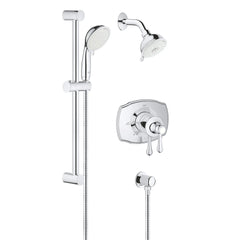 [35053001] Dual Function Pressure Balance Valve Shower Set - GROHE StarLight Chrome