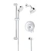 [35055001] Pressure Balance Valve Trim - GROHE StarLight Chrome