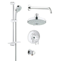 [35056000] Thermostatic Shower Set - GROHE StarLight Chrome