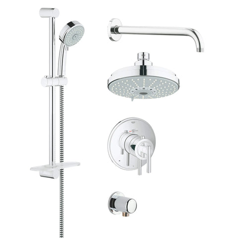 Thermostatic Shower Set - GROHE StarLight Chrome