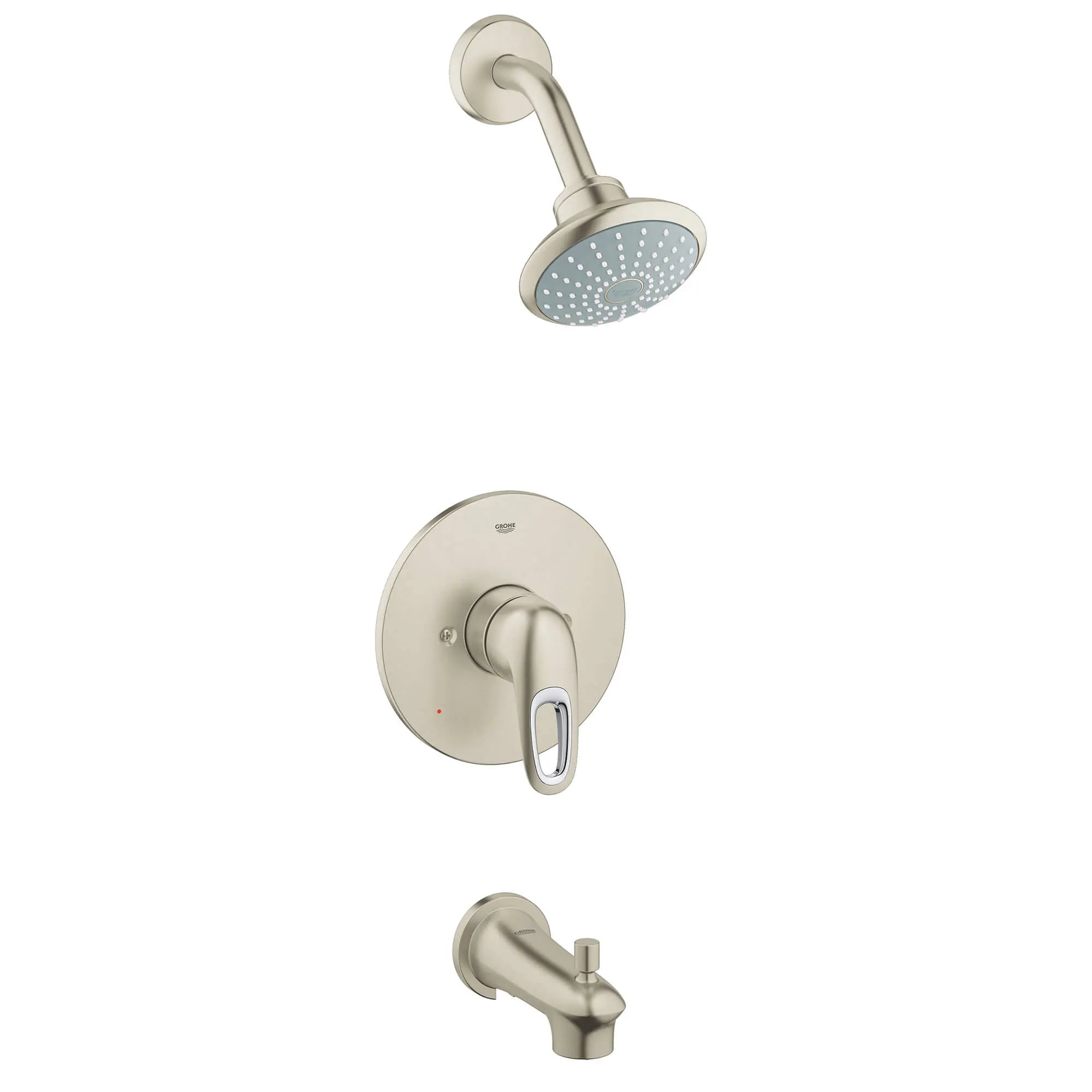 Pressure Balance Valve Tub/Shower Combo // BRUSHED NICKEL INFINITYFINISH // 15478_35062en3-eurostyle-pressure-balance-valve-bathtubshower-combo-faucet-brushed-nickel-infinityfinish_0_CDNwebp.webp