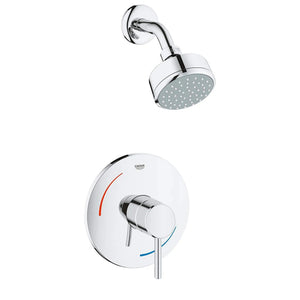 [35075001] Pressure Balance Valve Shower Combo - Brushed Nickel InfinityFinish