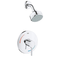 [35075001] Pressure Balance Valve Shower Combo - Brushed Nickel InfinityFinish