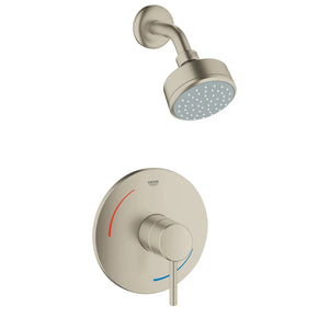[35075EN1] Pressure Balance Valve Shower Combo - Brushed Nickel InfinityFinish