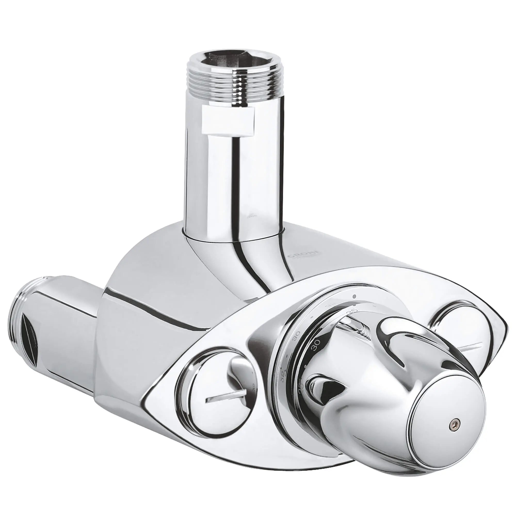 GrohTherm XL Exposed Central Thermostat // GROHE STARLIGHT CHROME // 15501_35085000-grohtherm-xl-thermostatic-mixing-valve-starlight-chrome-2_0_CDNwebp.webp