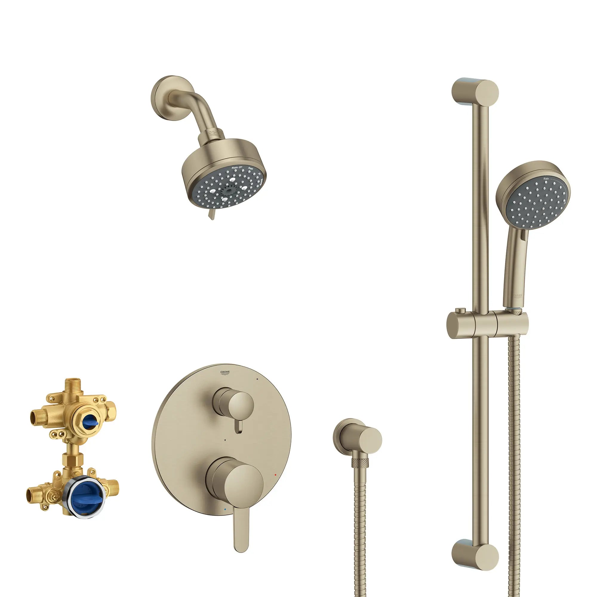 Cosmopolitan 2-Handle Pressure Balance Rainshower Bundle // BRUSHED NICKEL INFINITYFINISH // 155415_29429EN0_1_CDNwebp.webp