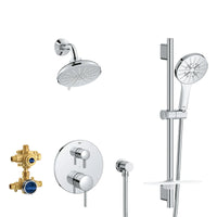 [29431000] Timeless 2-Handle Pressure Balance Shower Bundle - GROHE StarLight Chrome