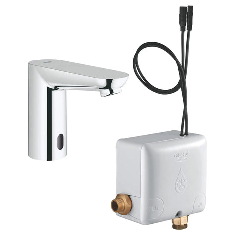 Cosmopolitan Electronic Touchless Centerset With Power Box - GROHE StarLight Chrome