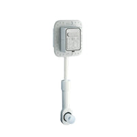 [37153000] Wall Carrier Toilet Flush Valve - GROHE StarLight Chrome