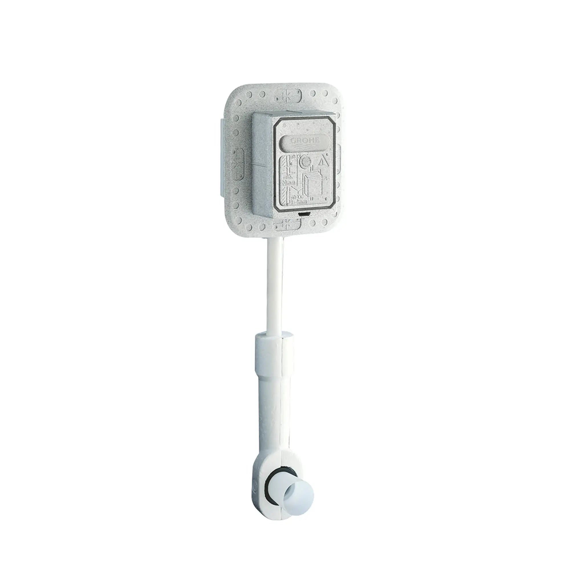 Wall Carrier Toilet Flush Valve // GROHE STARLIGHT CHROME // 15597_37153000-wall-carrier-toilet-flush-valve_0_CDNwebp.webp