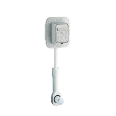 [37153000] Wall Carrier Toilet Flush Valve - GROHE StarLight Chrome