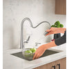 [30366DC0] Veletto Single-handle Pull-down Kitchen Faucet - GROHE StarLight Chrome