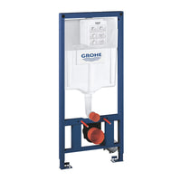 [38749002] 2" x 6" In-Wall Carrier and Tank for Toilet - GROHE StarLight Chrome