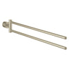 [40308EN3] 18 1/2" Double Towel Bar - GROHE StarLight Chrome