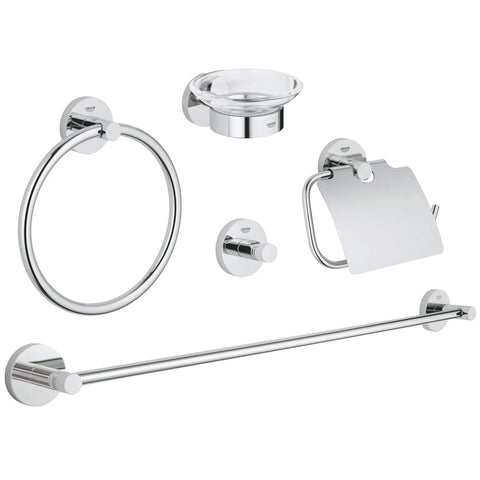 5-in-1 Accessory Set - GROHE StarLight Chrome