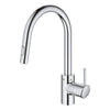 [3134910E] Concetto Single-Handle Pull Down Kitchen Faucet Dual Spray 1.5 GPM (5.7 L/min) - SuperSteel InfinityFinish