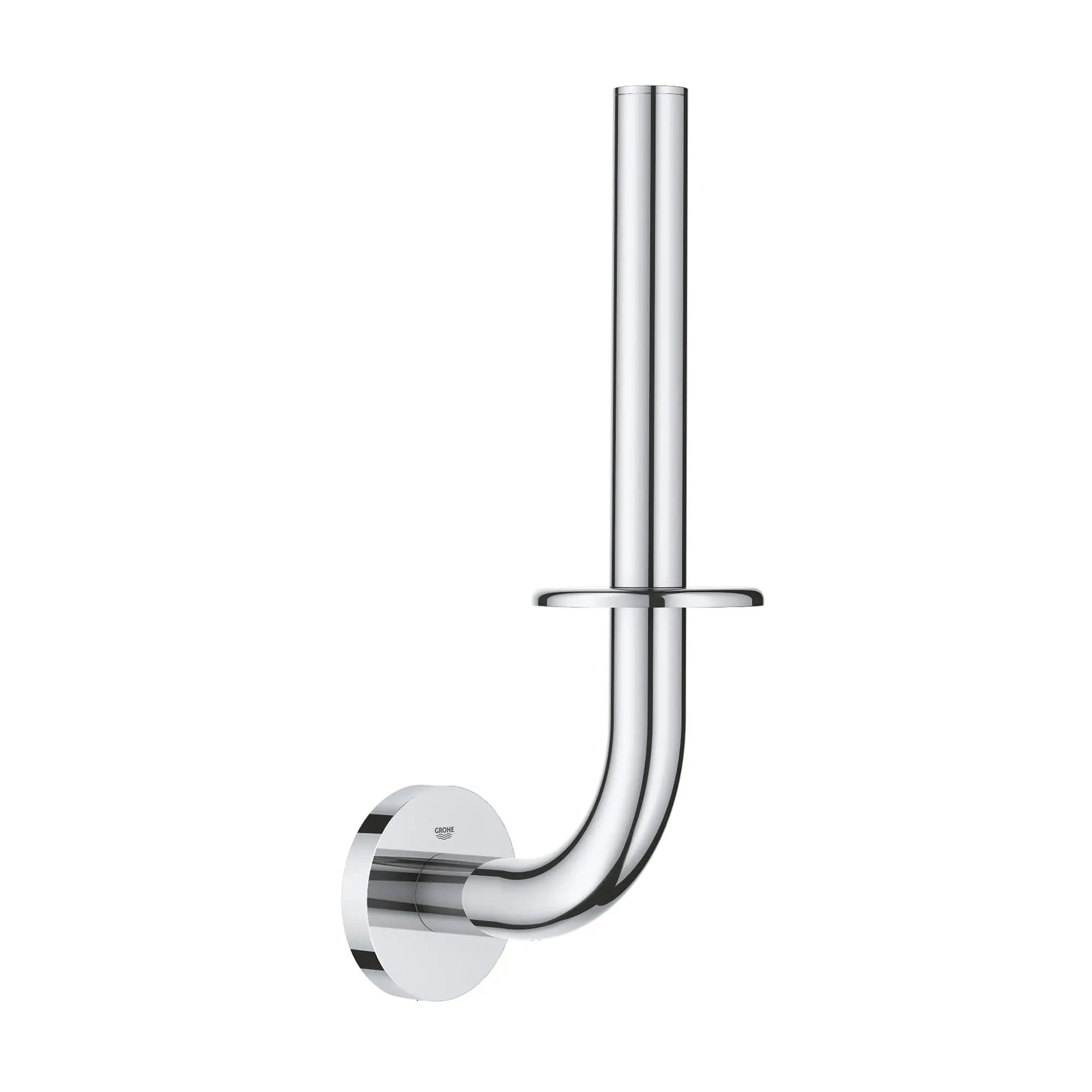 Spare Paper Holder // GROHE STARLIGHT CHROME // 15900_40385001-essentials-spare-toilet-paper-holder-starlight-chrome_0_CDNwebp.webp