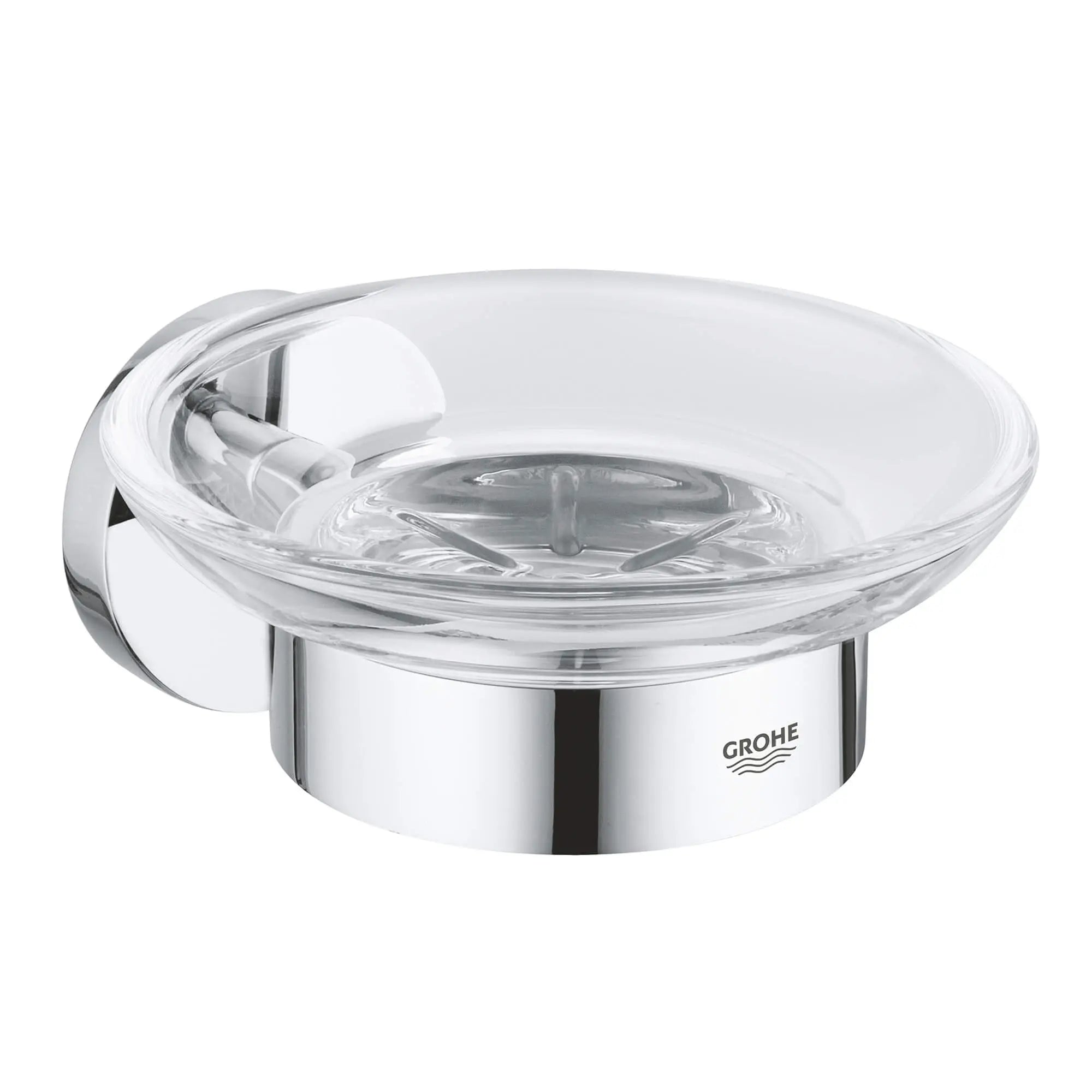 Soap Dish with Holder // GROHE STARLIGHT CHROME // 15958_40444001-essentials-soap-dish-with-holder-starlight-chrome_0_CDNwebp.webp