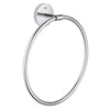 [40460001] 8" Towel Ring - GROHE StarLight Chrome
