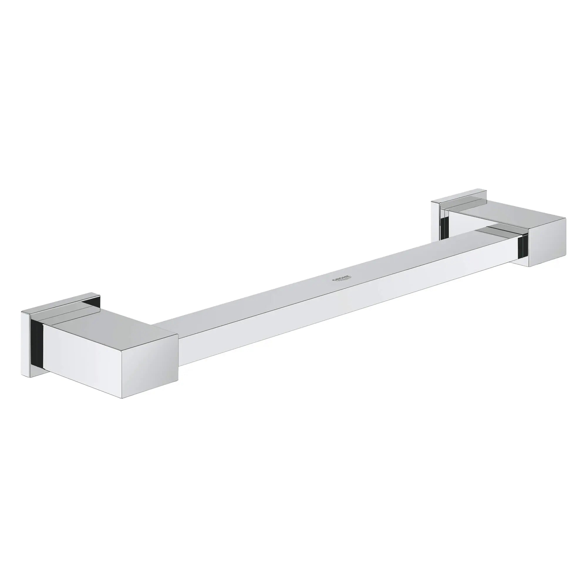 12" Grab Bar // GROHE STARLIGHT CHROME // 15996_40514001-essentials-cube-grip-bar-starlight-chrome_0_CDNwebp.webp
