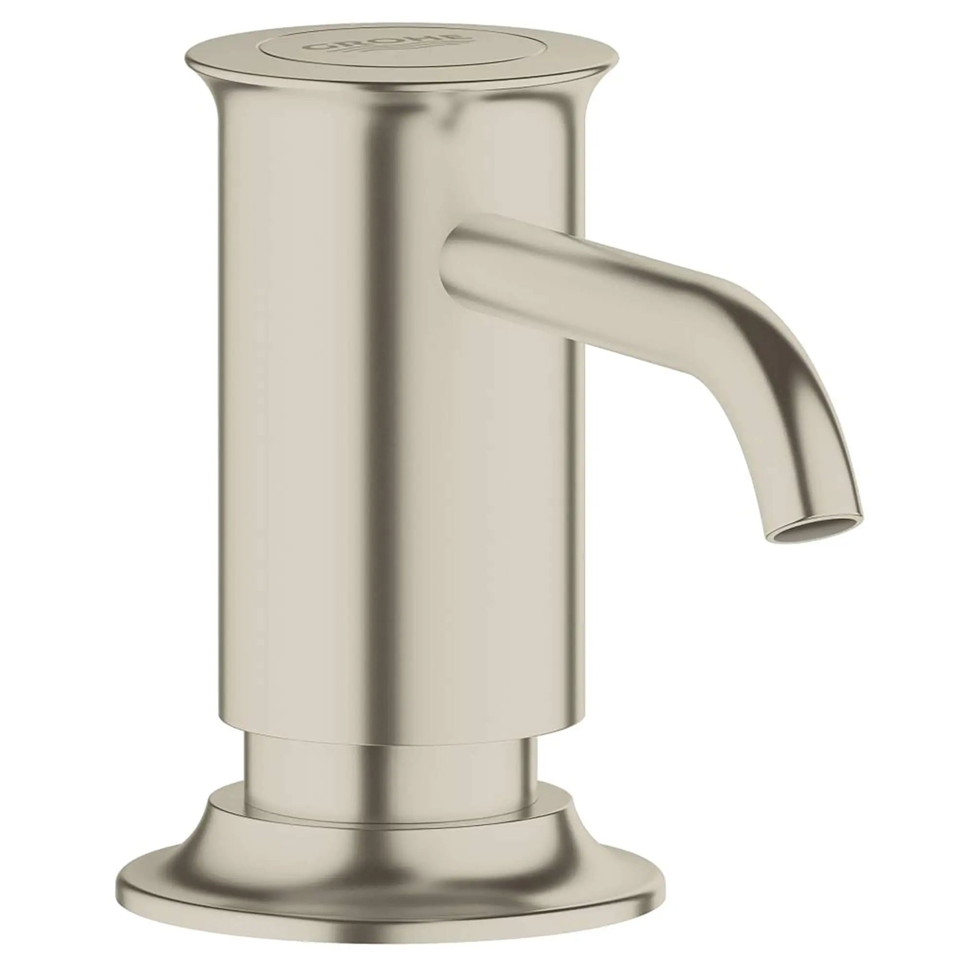 Authentic Soap Dispenser // BRUSHED NICKEL INFINITYFINISH // 16011_40537EN0-Authentic_Soap_Dispenser_0_CDNwebp.webp