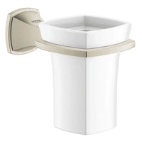 [40626EN0] Ceramic Tumbler with Holder - GROHE StarLight Chrome