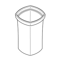 [40671000] Replacement Glass - GROHE StarLight Chrome