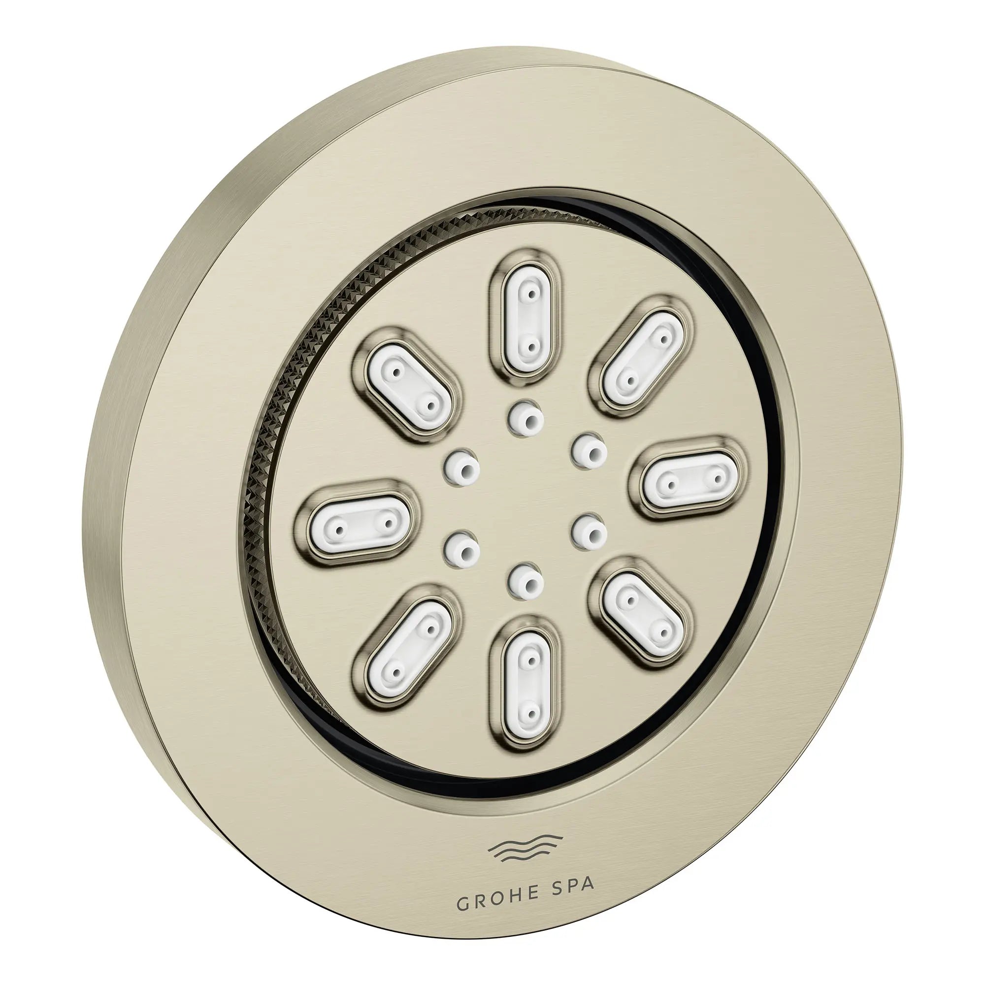 Rainshower Body Spray, Round - 2 Sprays, 0.9 GPM (3.4 L/min) // BRUSHED NICKEL INFINITYFINISH // 161362_Aqua_SiloRight_26844EN0_0001_Feb2023_0_CDNwebp.webp