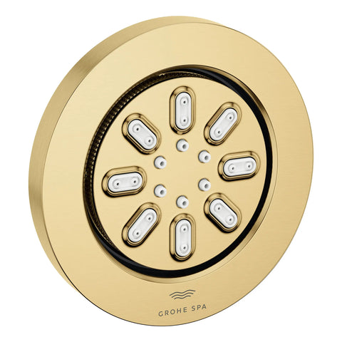 Rainshower Body Spray, Round - 2 Sprays, 0.9 GPM (3.4 L/min) - Brushed Cool Sunrise