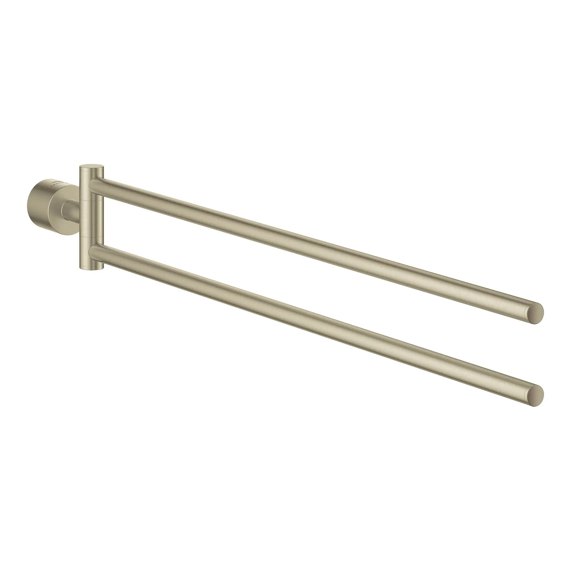 Atrio 18-1/2" Double Towel Rail // BRUSHED NICKEL INFINITYFINISH // 161369_Atrio_SiloRight_40888EN0_0001_Feb2023_0_CDNwebp.webp
