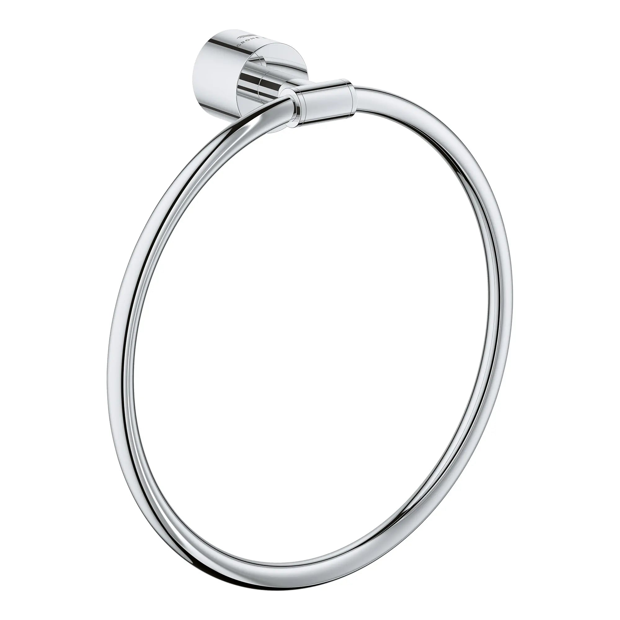 Atrio 8" Towel Ring // GROHE STARLIGHT CHROME // 161386_Atrio_SiloRight_40887000_0001_Feb2023_0_CDNwebp.webp