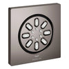 [26845A00] Rainshower Body Spray, Square - 2 Sprays, 0.9 GPM (3.4 L/min) - Hard Graphite
