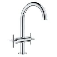 [21146000] Single Hole Two-Handle L-Size Bathroom Faucet, 1.2 GPM (4.5 L/min) - GROHE StarLight Chrome