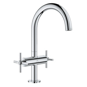 [21146000] Single Hole Two-Handle L-Size Bathroom Faucet, 1.2 GPM (4.5 L/min) - GROHE StarLight Chrome